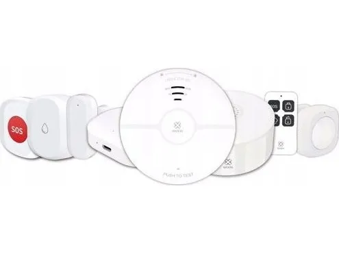 Woox R7073 - Security Kit Pro - hjemmealarmsystem - trådløs - ZigBee 3.0 - 2.4 - 2.483 GHz