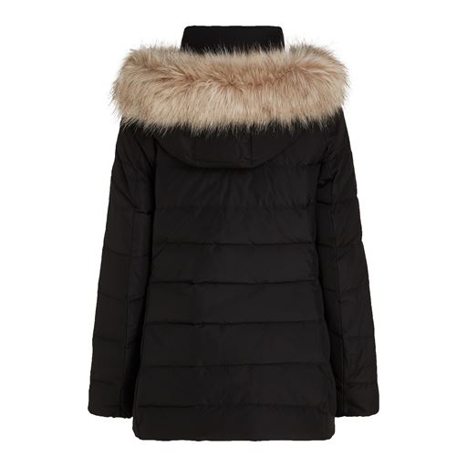 Tommy Hilfiger Heritage Down Tyra Jakke, Black, M