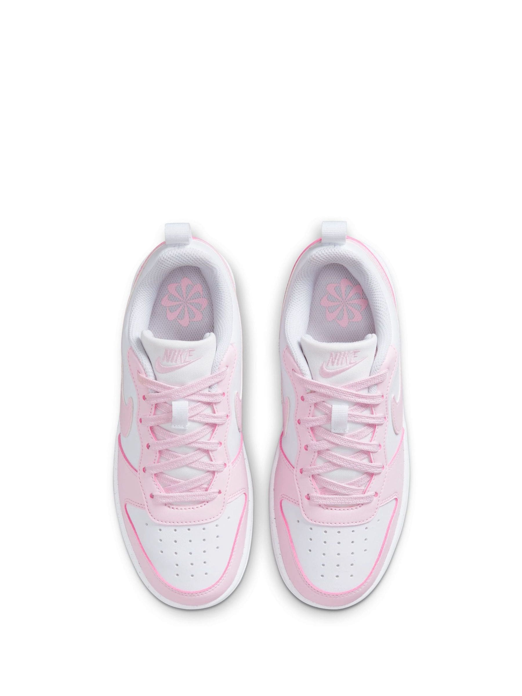 Wit/roze - Nike Youth Court Borough Low Recraft sneakers