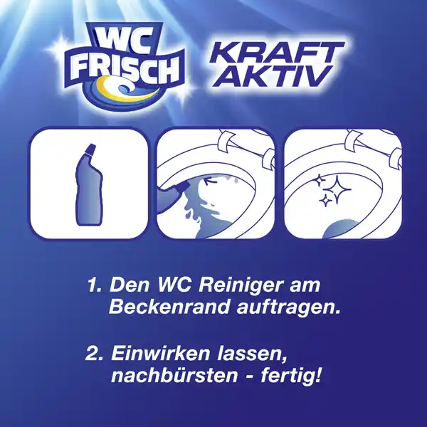 Kraft Aktiv WC Reiniger Gel Ozeanfrische