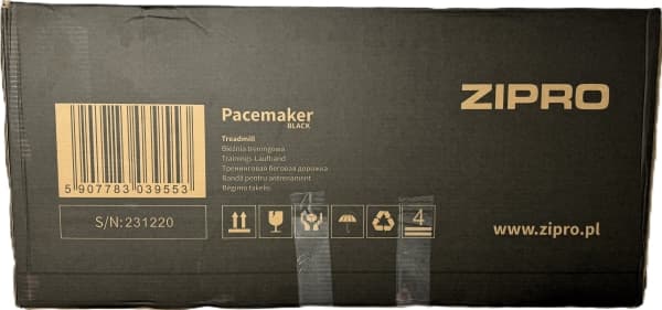 Zipro Pacemaker iConsole + elektrisk tredemølle
