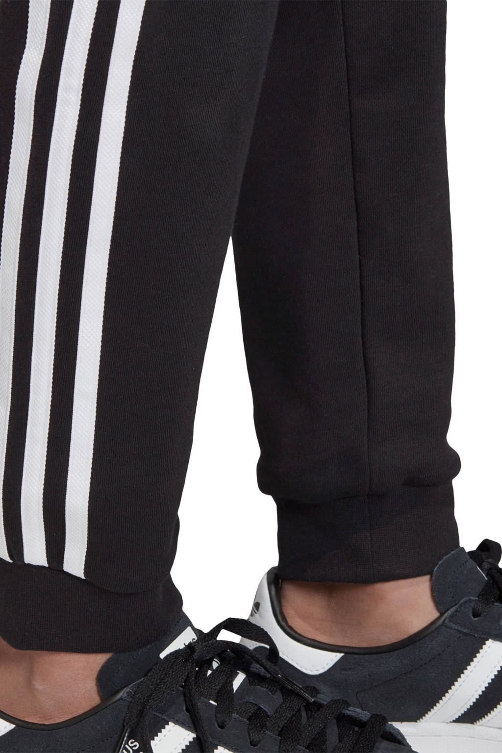 adidas joggingbroek Trefoil zwart/wit