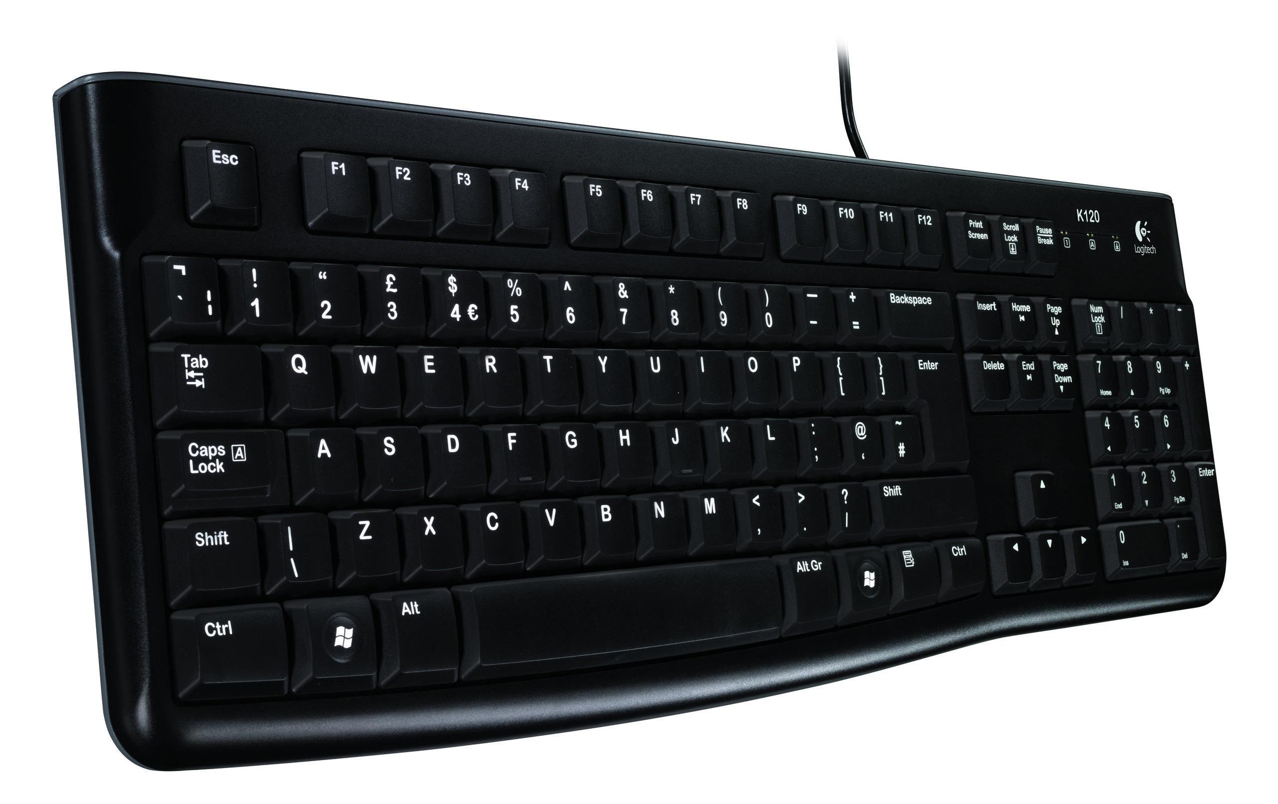 Tastatur K120 Business UK-LayoutBusiness Tastatur, UK-Layout