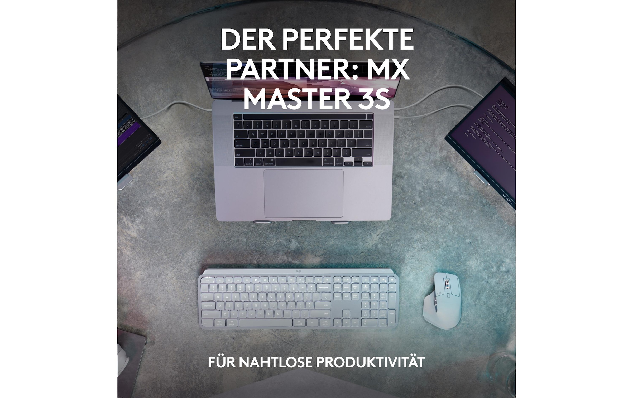 Logitech Wireless-Tastatur »MX Keys S CH-Layout« ()