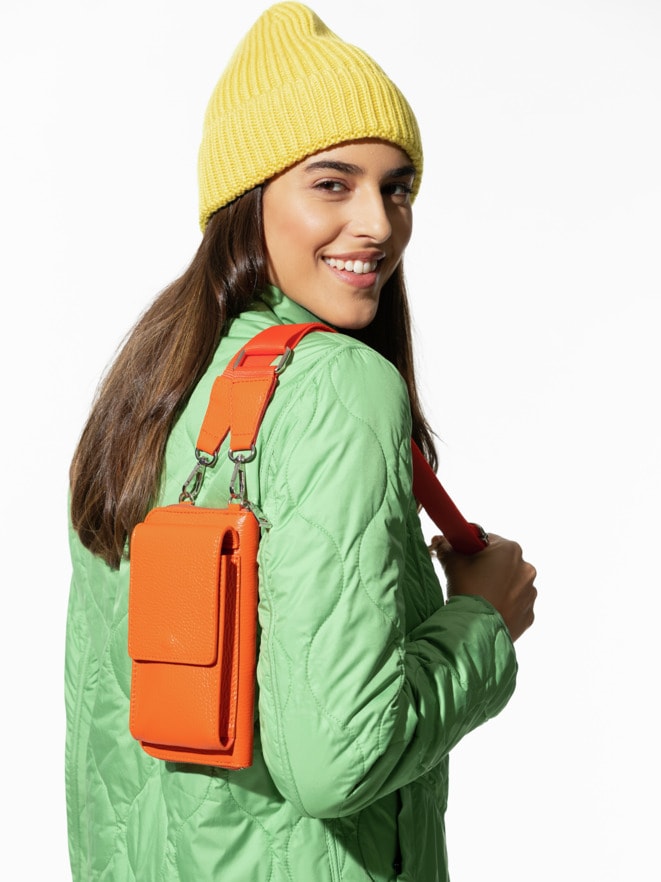 Leder-Handy-Portemonnaie