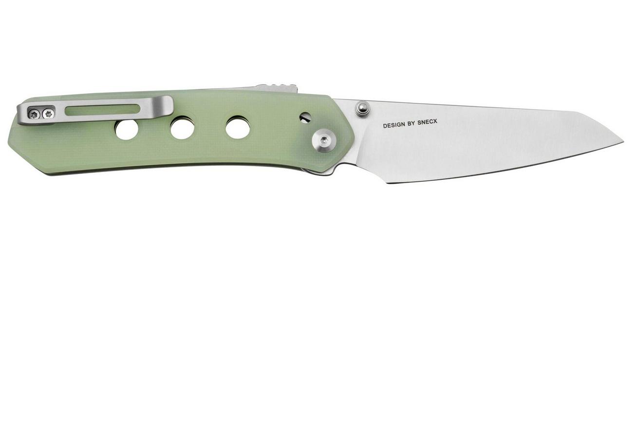 Civivi Vision FG C22036-2 Natural G10, Satin Nitro-V Blade, zakmes, Snecx Tan design