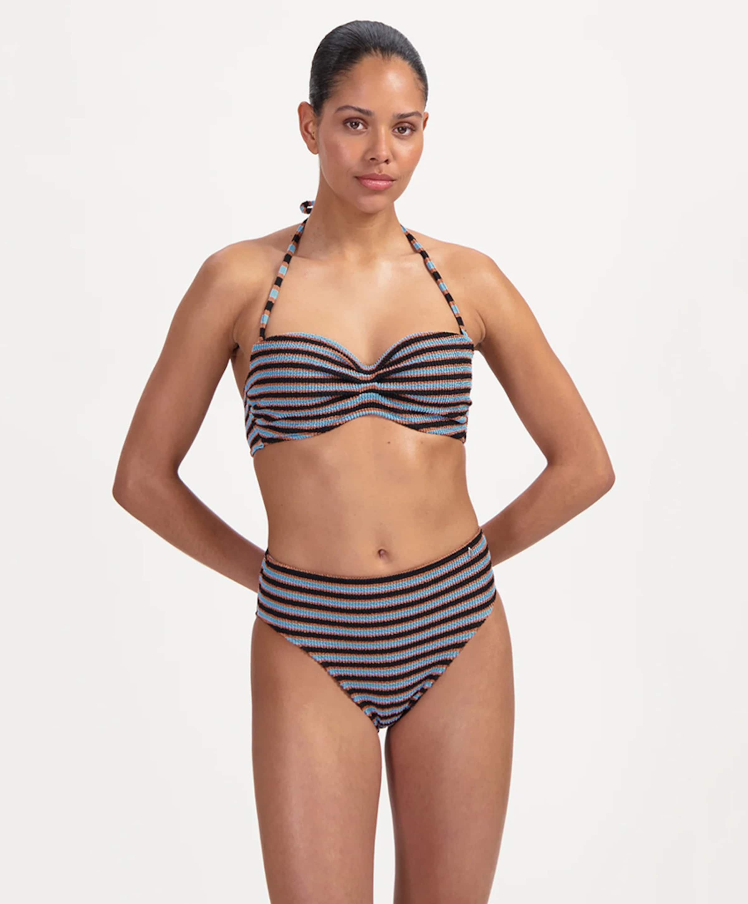 Beachlife Dames bikinitop blauw