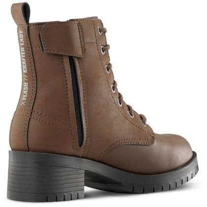 Demi-bottes Ixon KRAFTER WATERPROOF FEMME - Marron