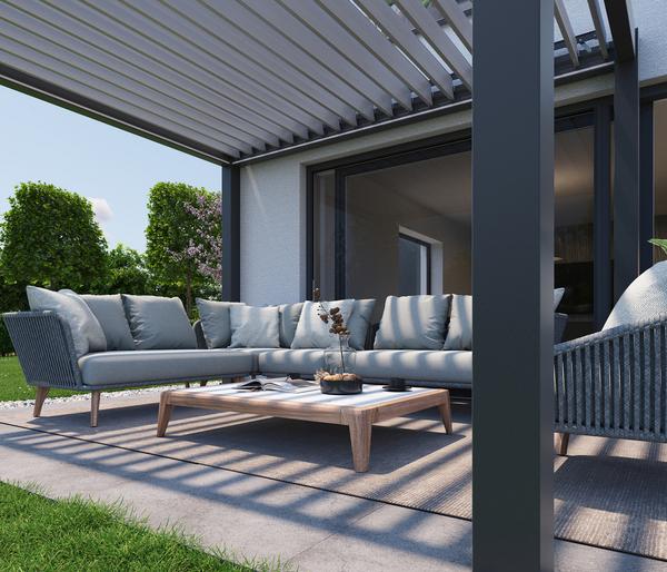 Biohort Pergola 3 x 3,5 zweifarbig, ca.