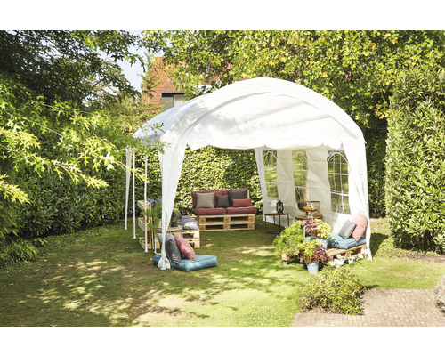 Evenementenpaviljoen Siena Garden 6x12 m wit