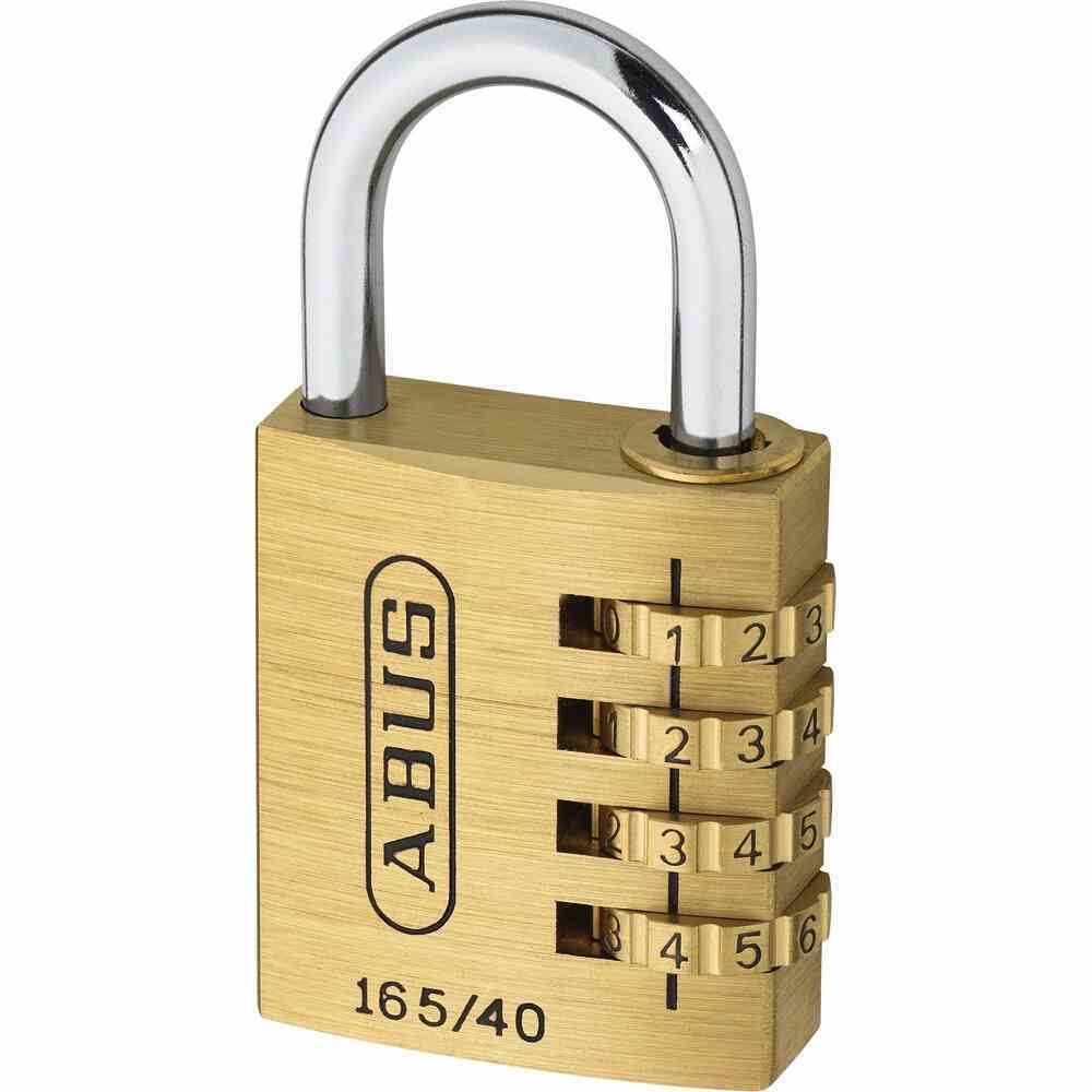 ABUS Zahlenschloss - Messing - 165/30