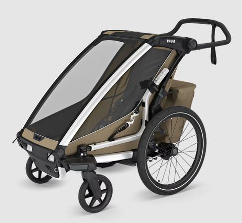 THULE CHARIOT CROSS 1 Gen. 2 Kinderanhänger  alufaded khaki