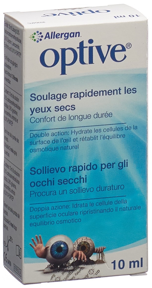 OPTIVE Augen-Pflegetropfen Gtt Opht Fl 10 ml