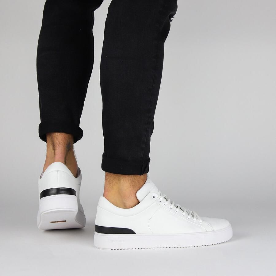 Blackstone MITCHELL PM56 White Sneaker (low) Heren White