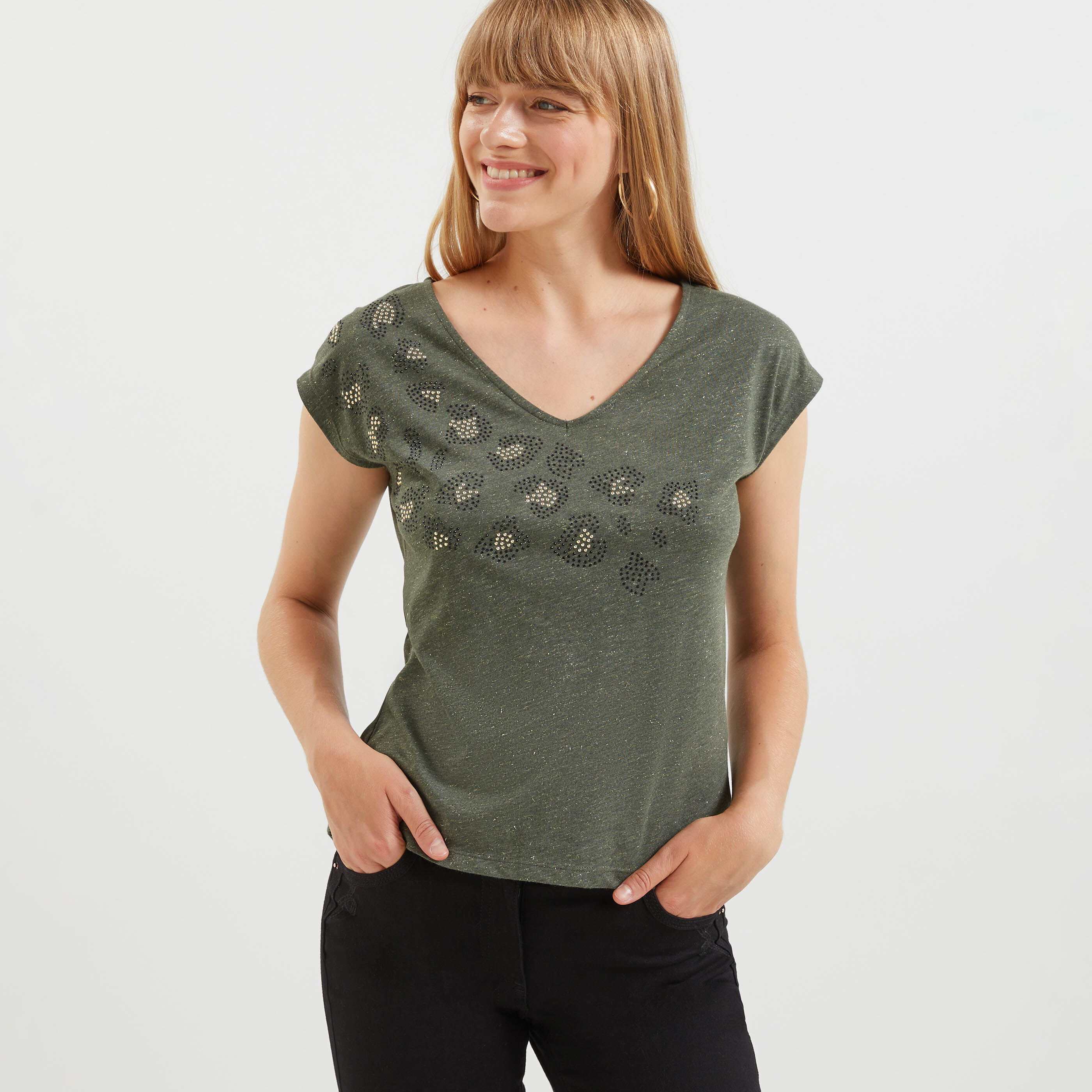 Tshirt femme - KAKI