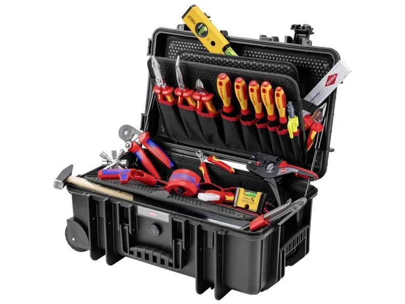Knipex 00 21 33 E, Rød, Gul, 550 mm, 223 mm, 344 mm, 10,1 kg, 22 værktøjer