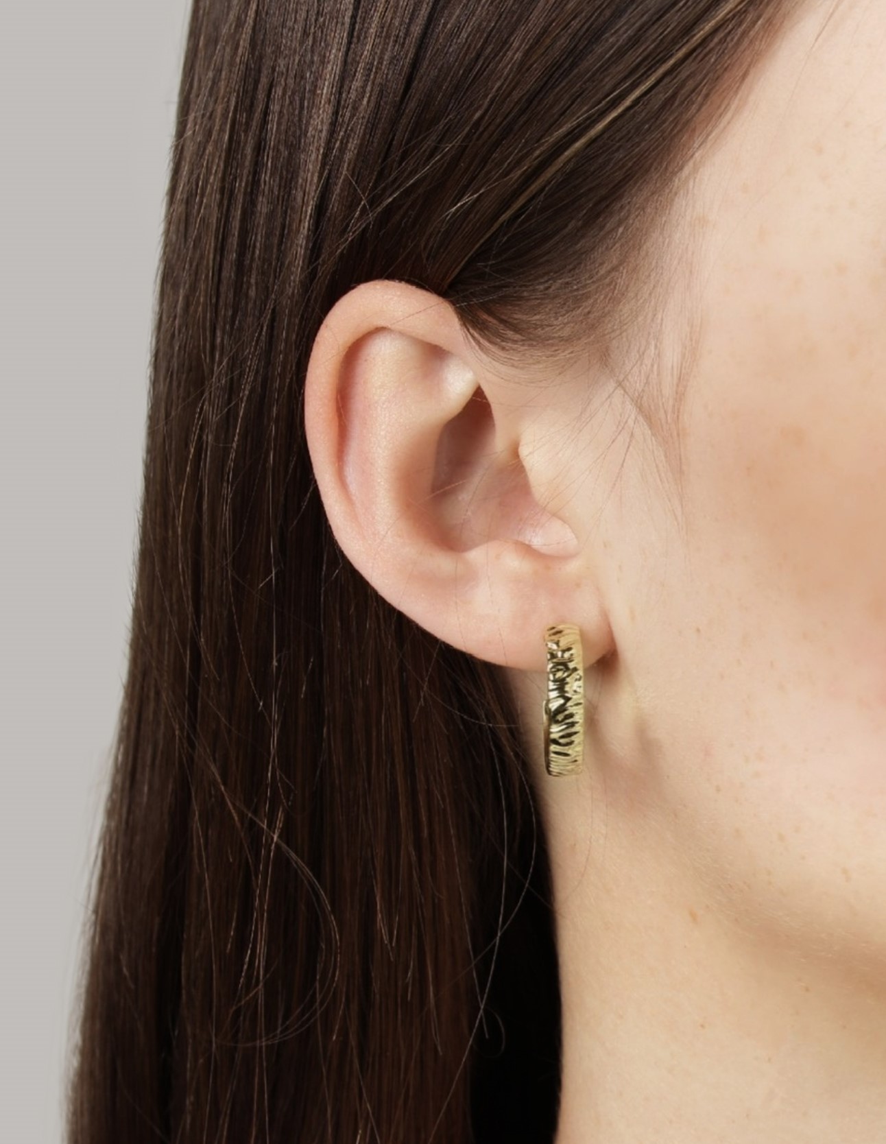 Isobel Hoops | 925 sterling sølv/18k forgyldt. 17 mm. 2 pcs. | Gold | & Copenhagen