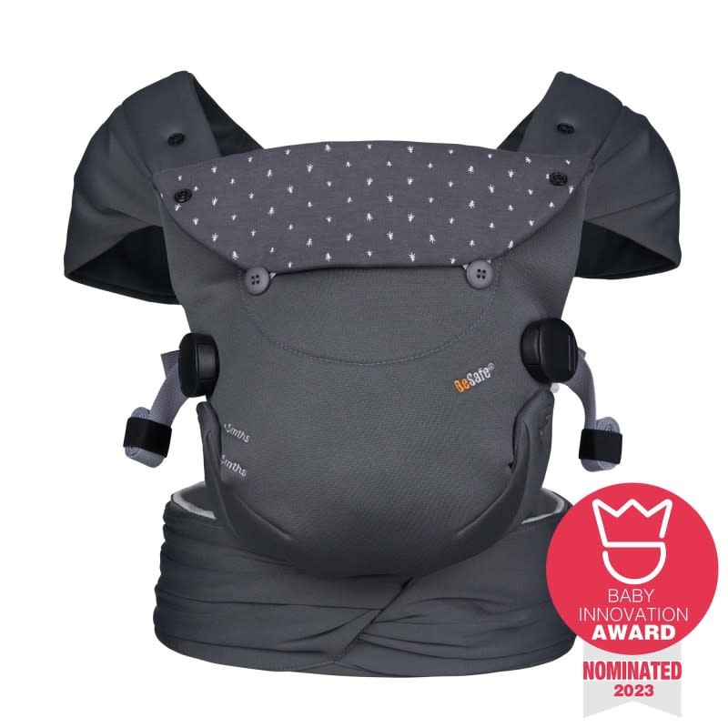 BeSafe newborn draagzak Haven anthracite Forest