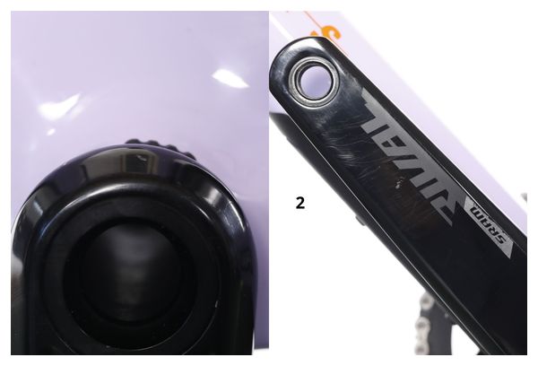 Produit Reconditionné - Vélo de Gravel BMC URS 01 Four Sram Rival eTap AXS/GX Eagle 12V 700 mm Violet/Orange