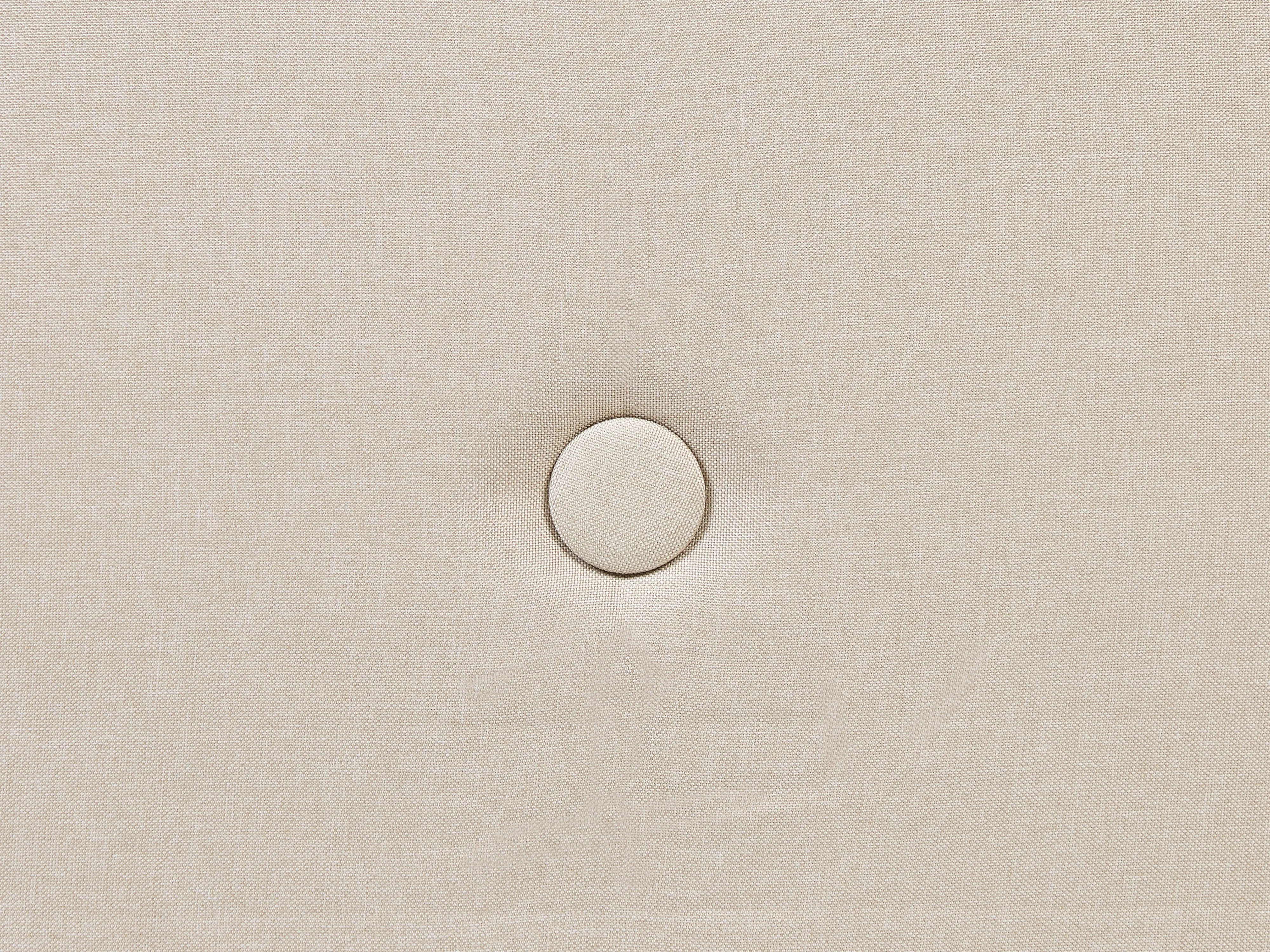 Bed met opbergruimte Stof RENNES 160 x 200 cm Beige