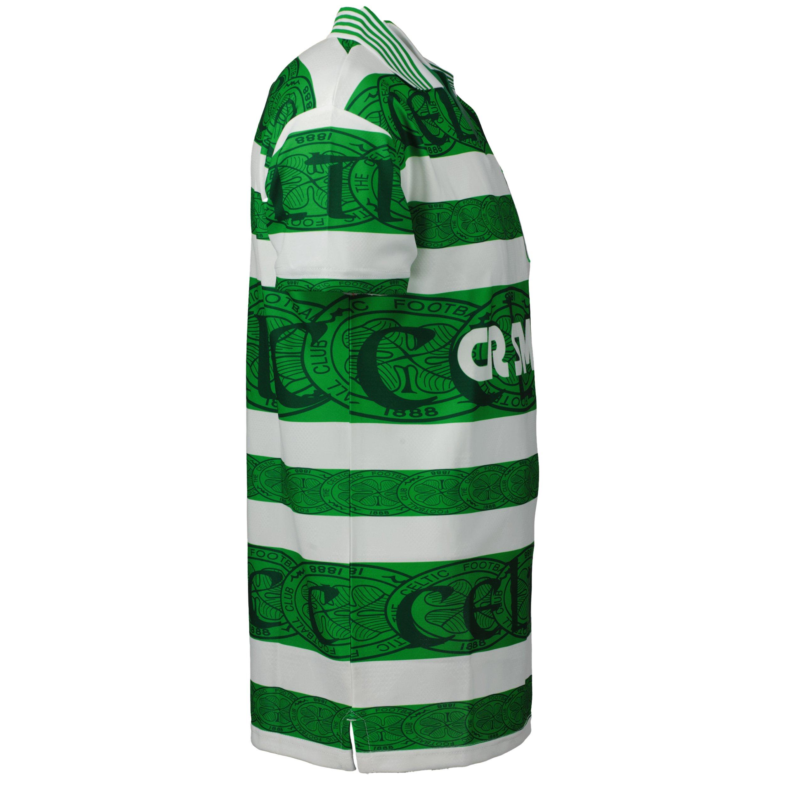 Team Celtic 1996 Retro Home Kit Adults