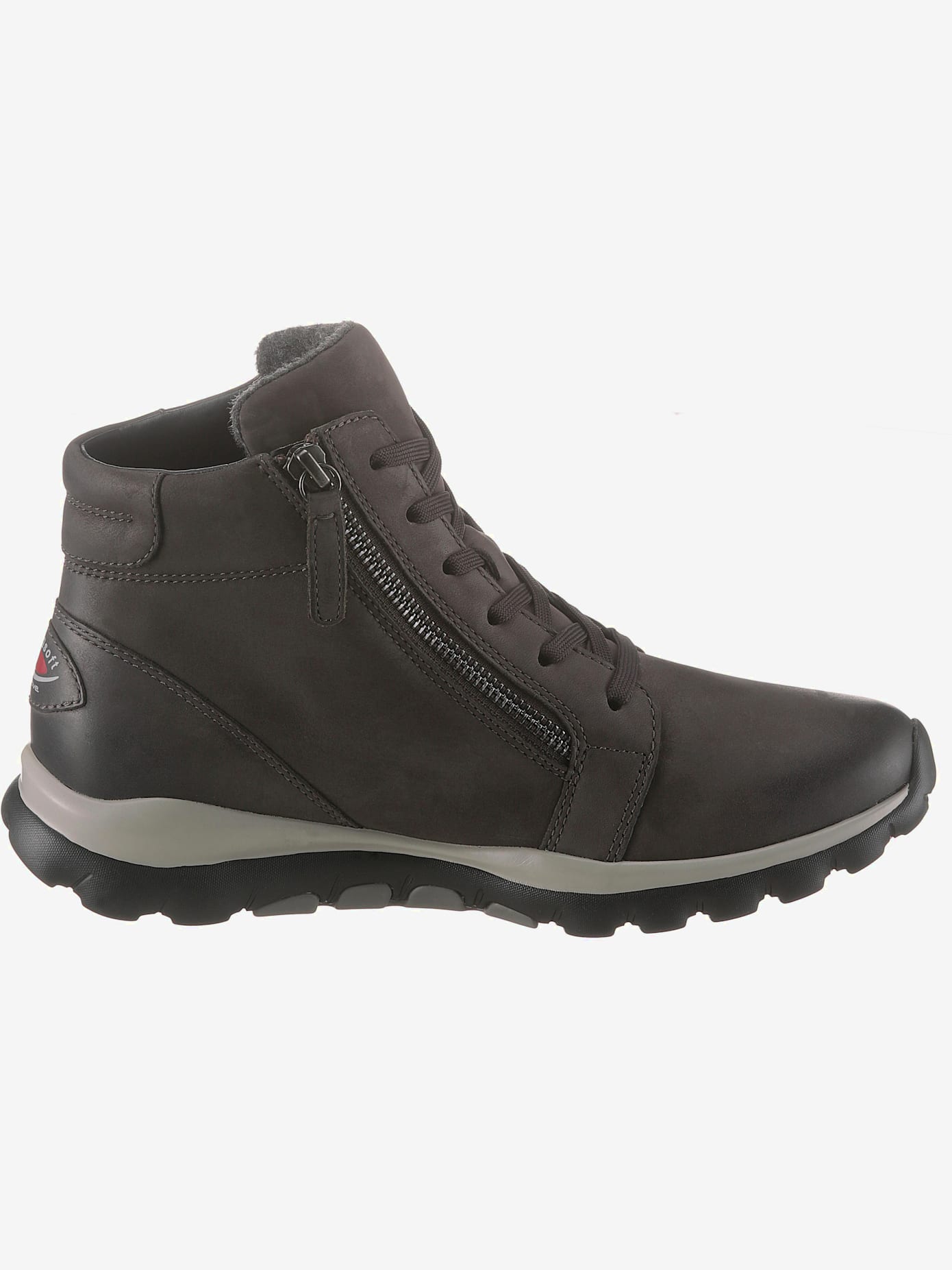 Bottines à lacets chaussures à lacets, glissière intérieure et extérieure