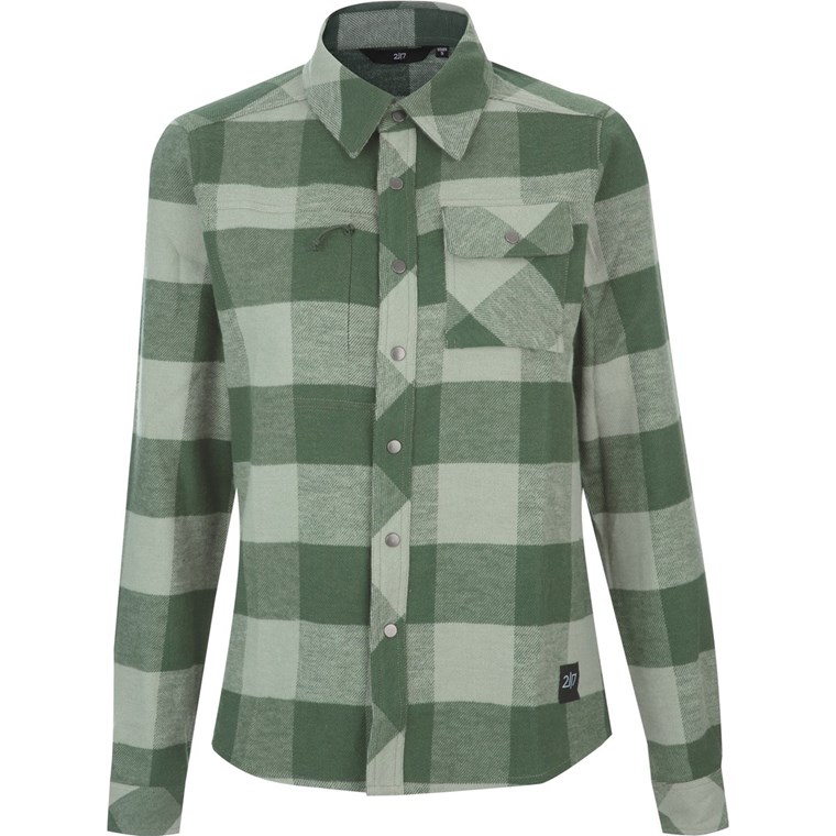 2117 of Sweden Skjortan Skjorta D Forest Green
