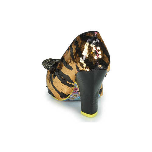 Irregular Choice - NICK OF TIME - Noir / Doré