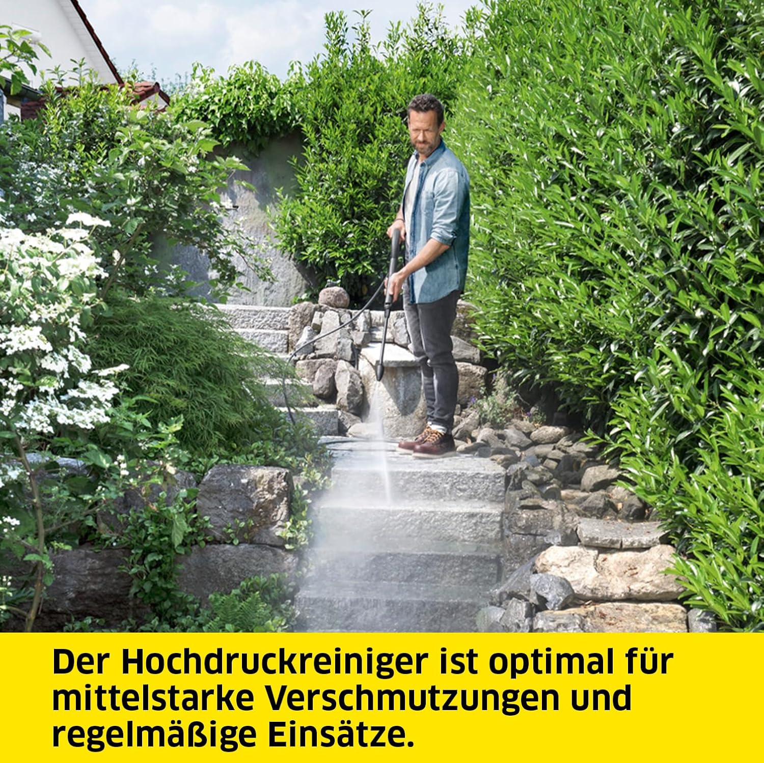 Kärcher Hochdruckreiniger K 5 Classic Home, Druck: 145 bar, Durchfluss: 500 l/h, Flächenleistung 40 m²/h