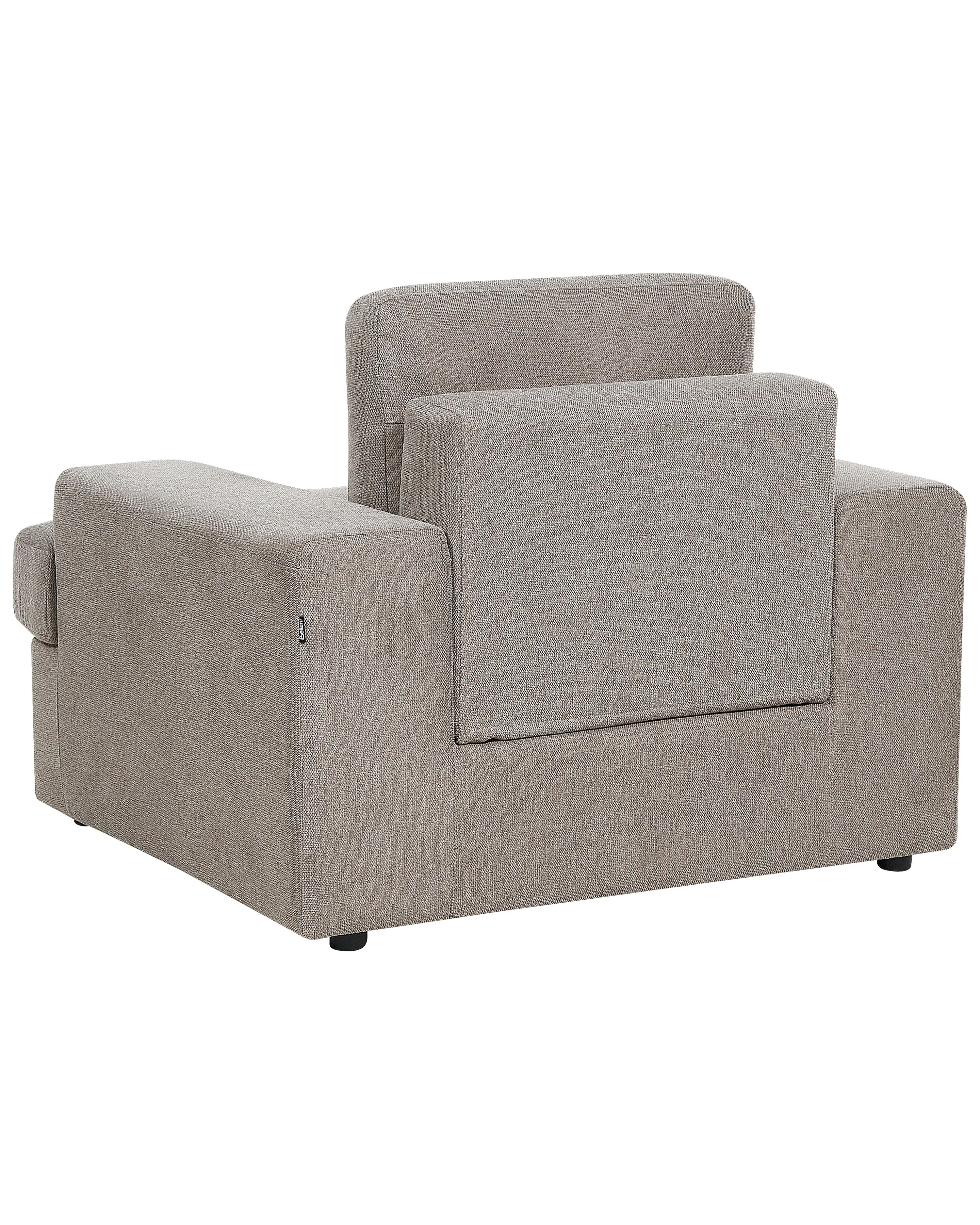 Fauteuil ALLA Stof Taupe