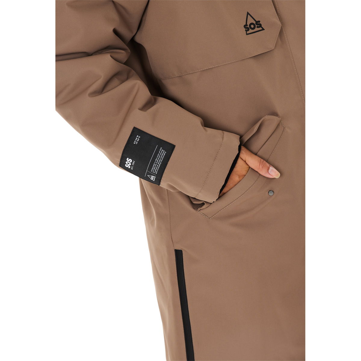 SOS Melbun Insulated Parka Vinterjakke Dame