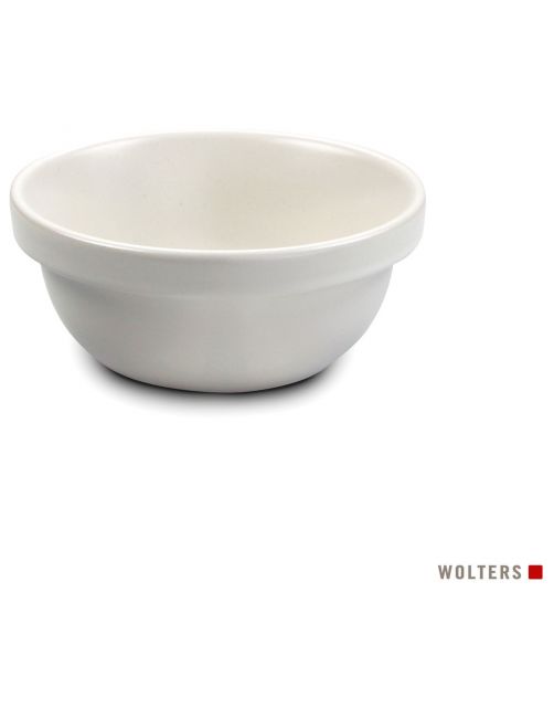 Wolters Foodstation Gohan Double Teak&Wit - Hondenvoerbak