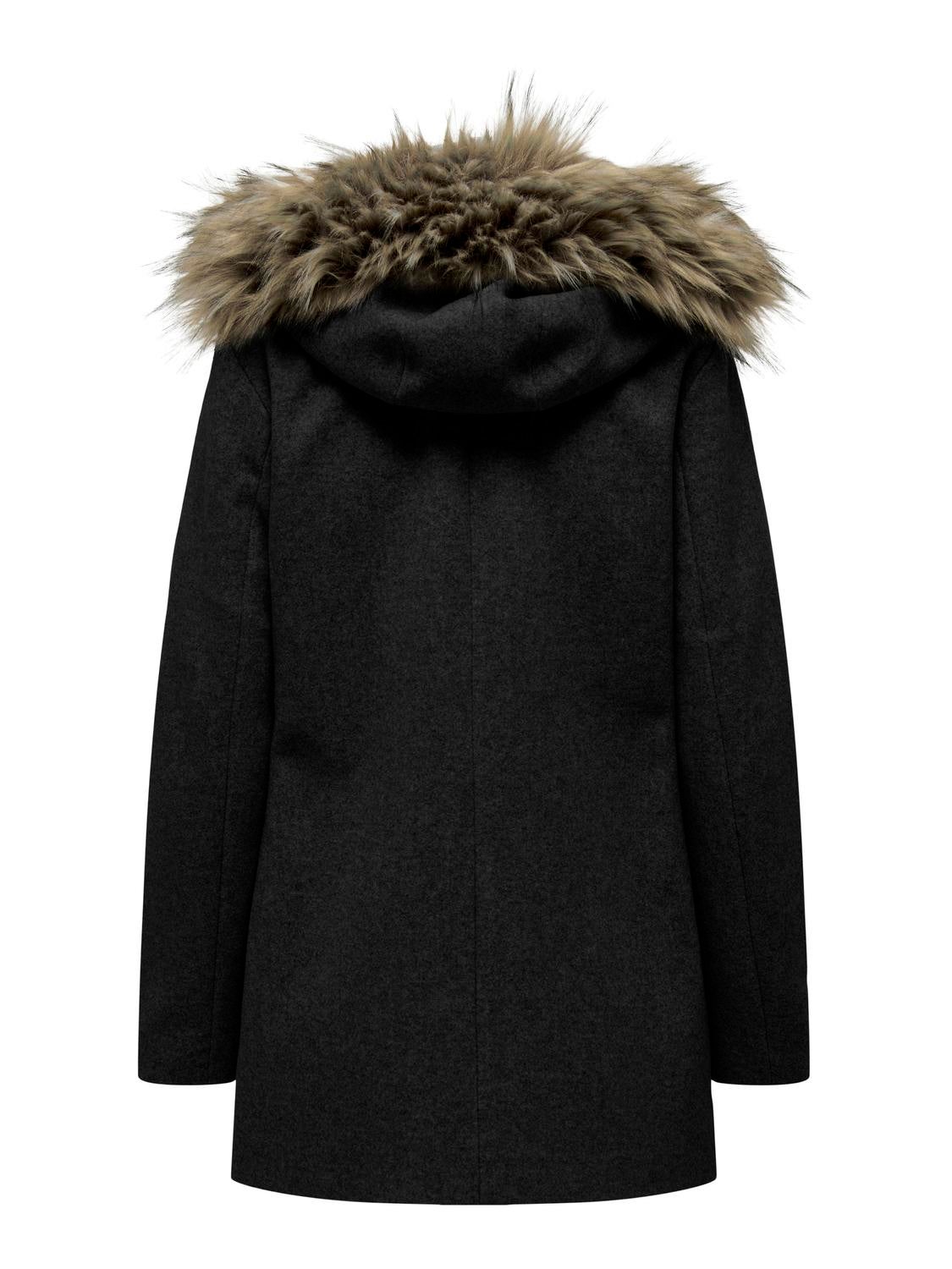 ONLNEWERICA Mantel Black