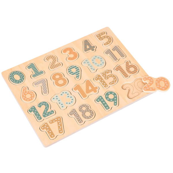 SpielbaSpielba   Puzzle Zahlen pastell