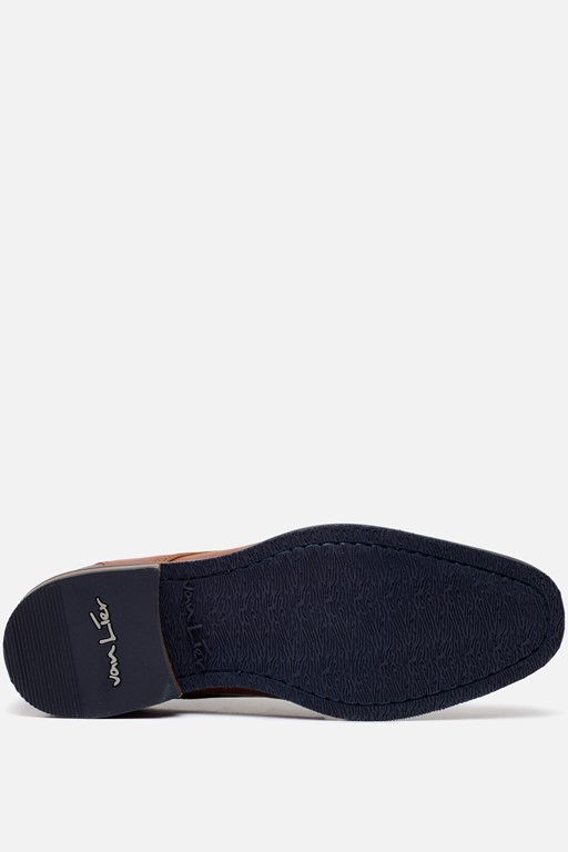 Van Lier Amalfi Veterschoenen cognac Leer