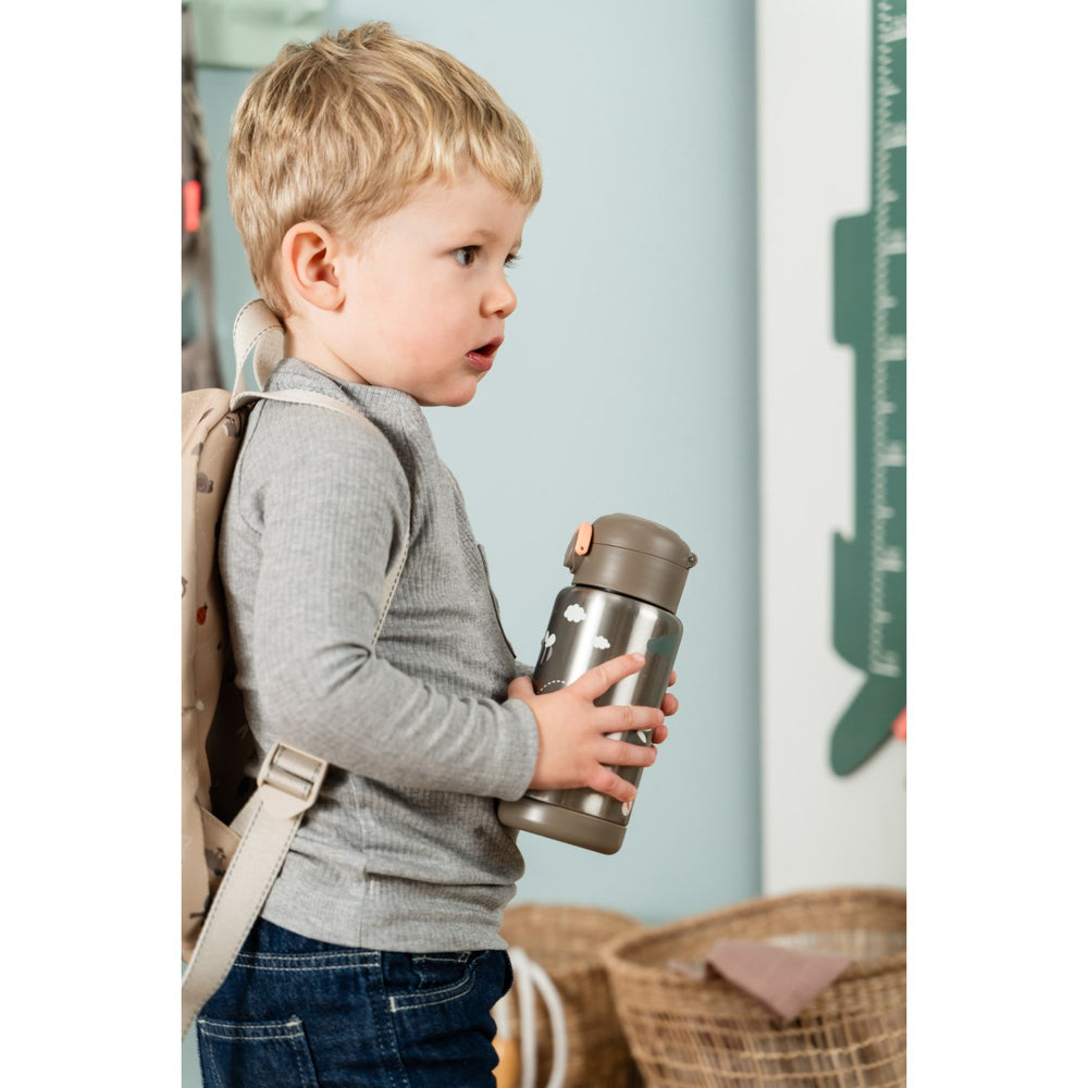 Køb DonebyDeer Sand Tiny Trails Insulated Sugerør Flaske