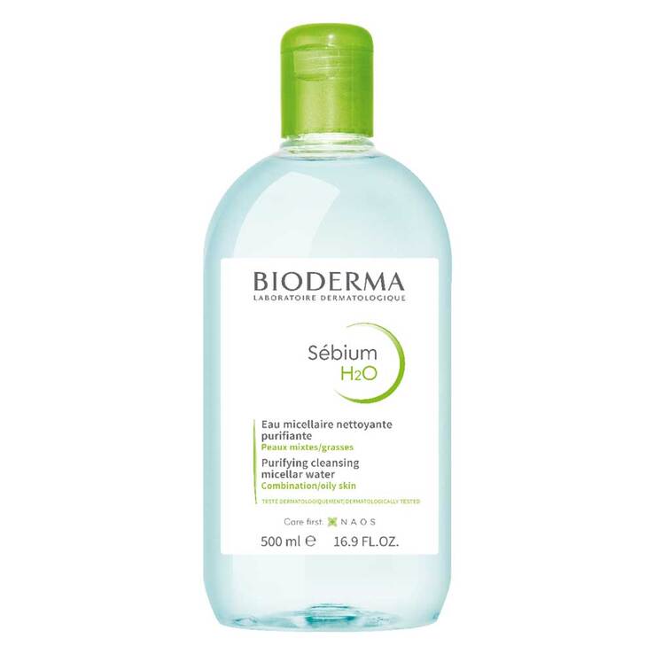 Bioderma Sebium H2O Reinigungslösung für fettige, unreine Haut, 500 ml