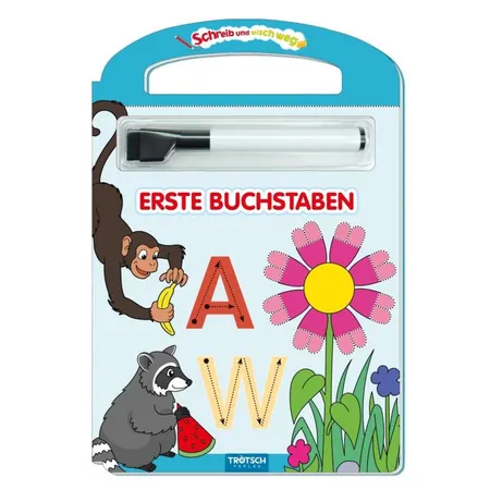 Trötsch Schreib und wisch weg Erste Buchstaben mit Stift