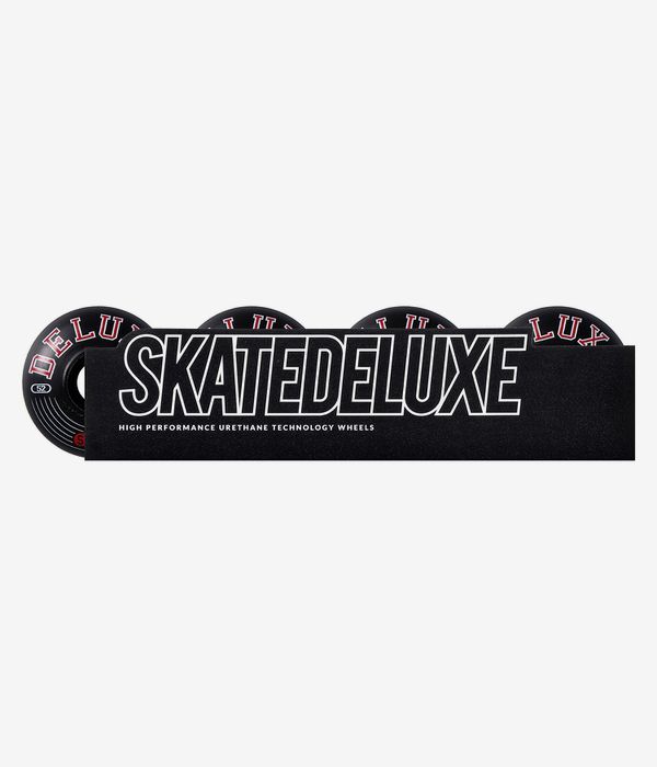 skatedeluxe Academy Club Classic ADV Rollen (black) 52mm 100A 4er Pack