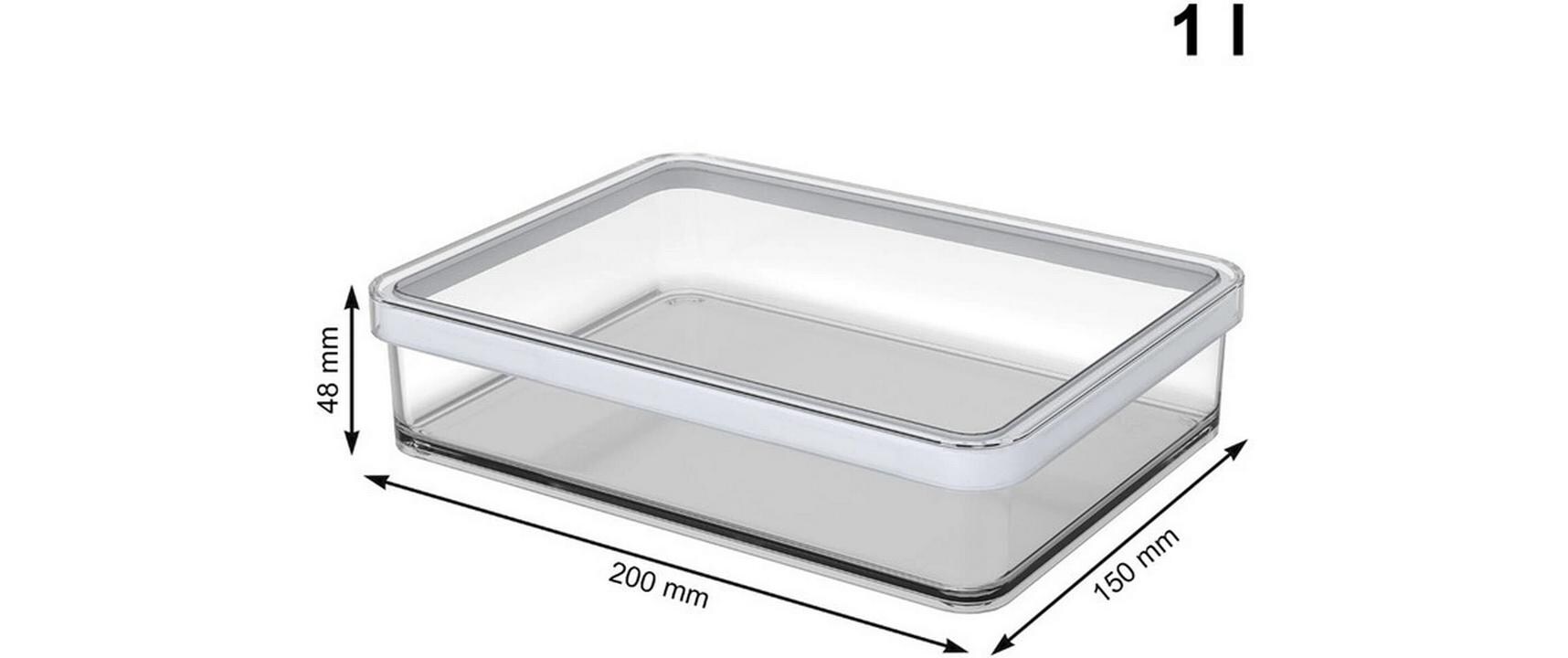 Utensilo Set 1 PINA Mistletoe WhiteSet für Hilfsmittel und Pflegeprodukte