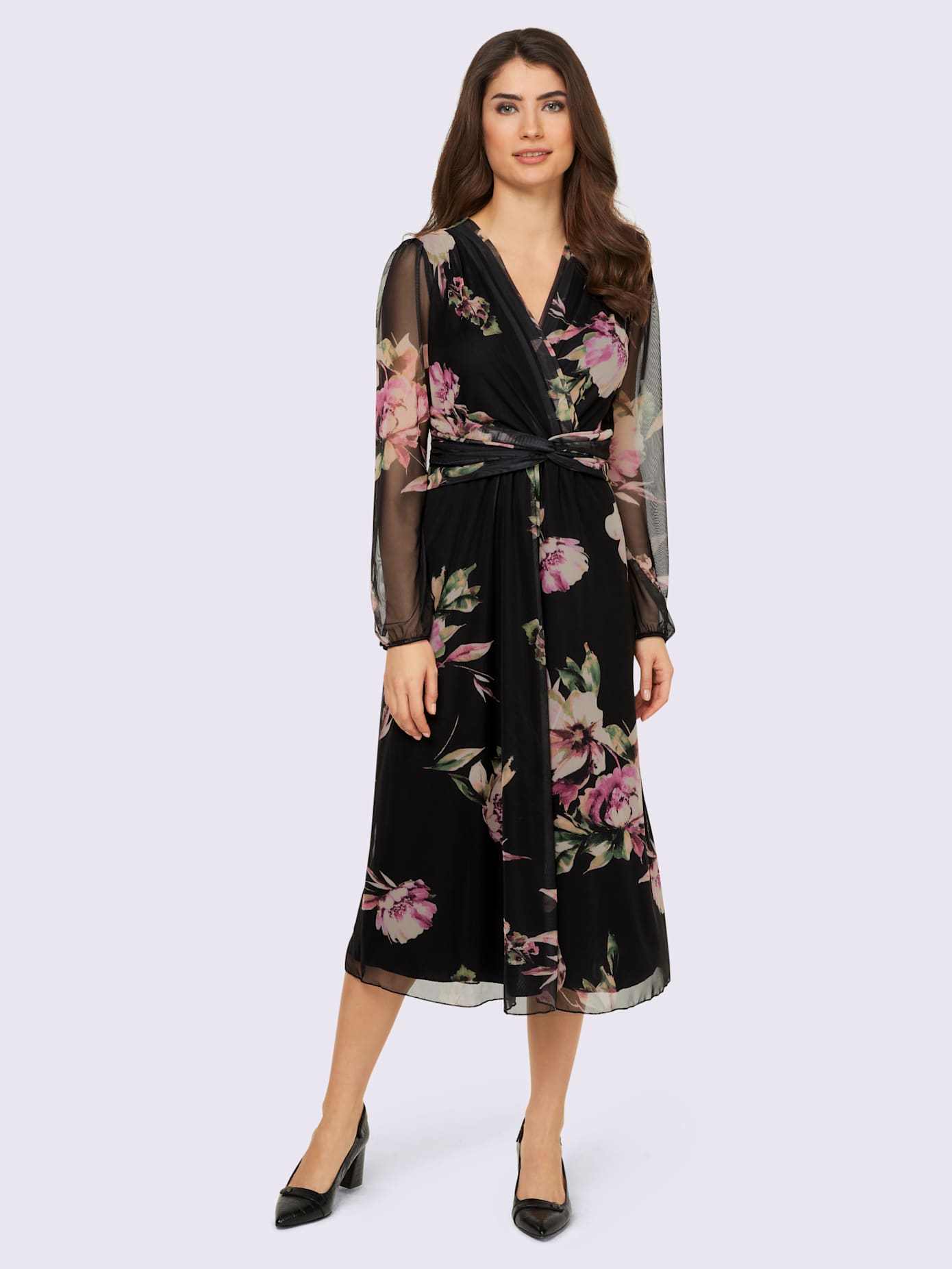 Robe imprimée qualité maille imprimée