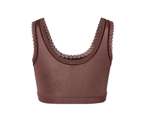 Bustier, kastanie