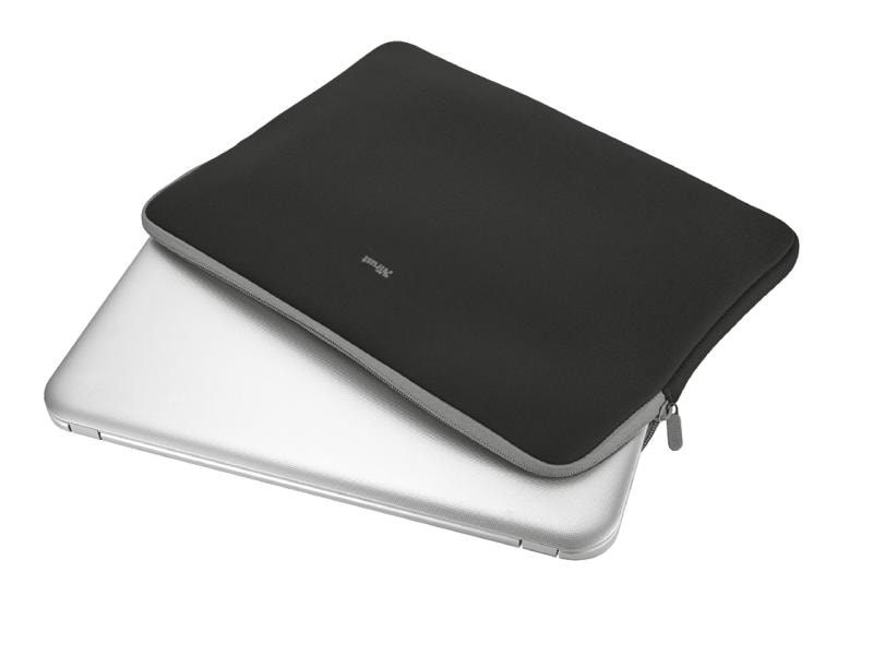 Trust Notebook-Sleeve Primo Soft Schwarz, 13.3