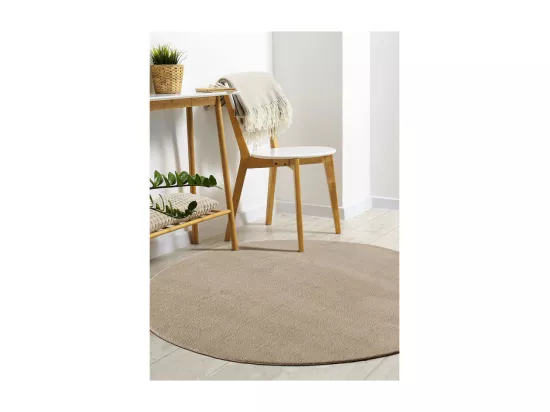 Tapis uni lavable doux - LOFT Beige 200*200