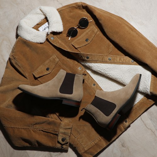 Chelsea Boots UB8888-1 Beige