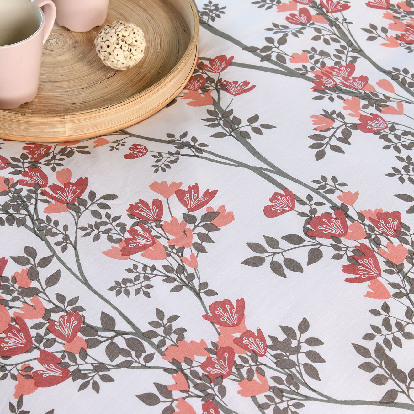 Stof Parure housse de couette Ines rose