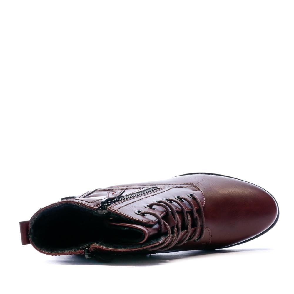 Relife Bottines Bordeaux Femme Relife Joypan