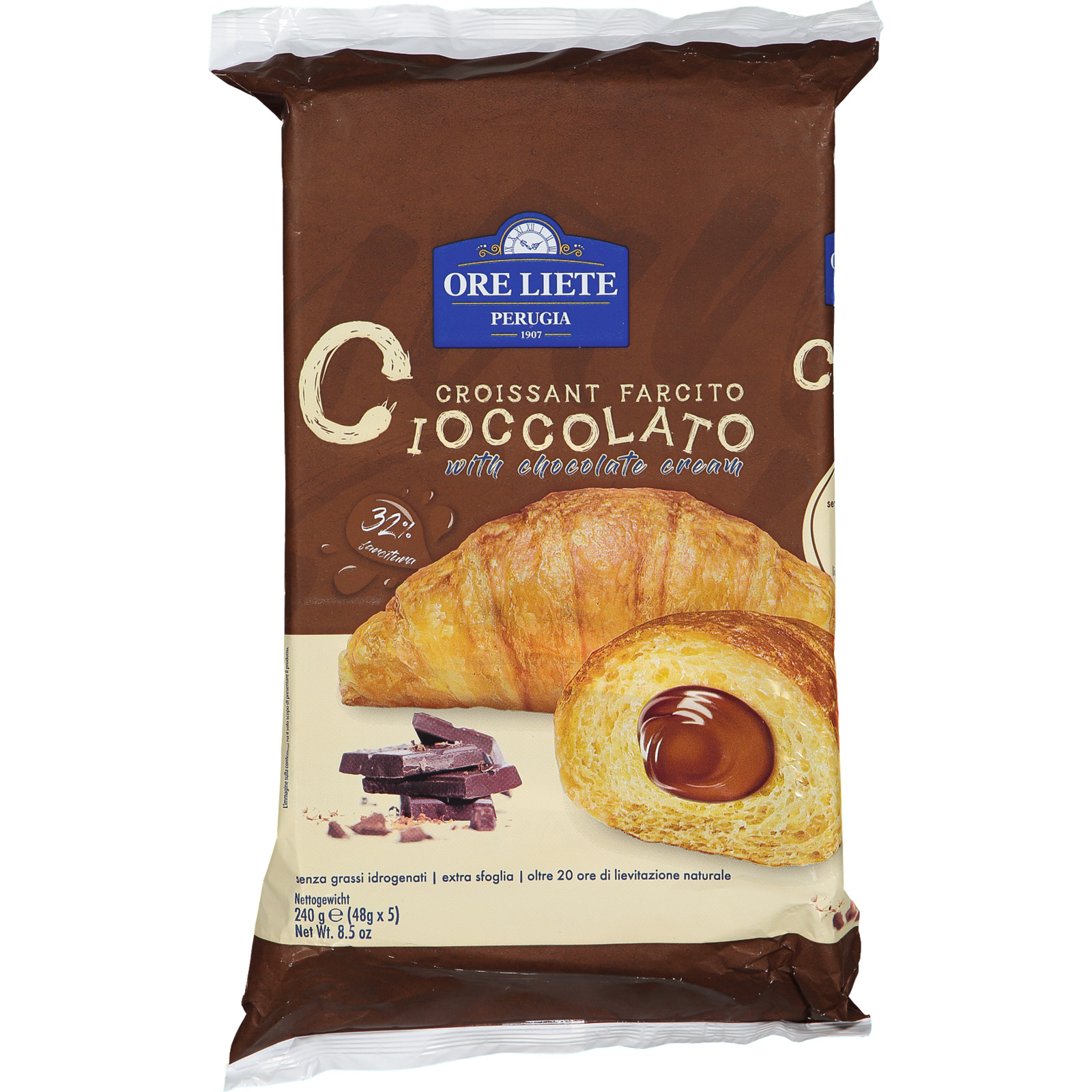 Ore Liete Croissants Cioccolato 5x48g