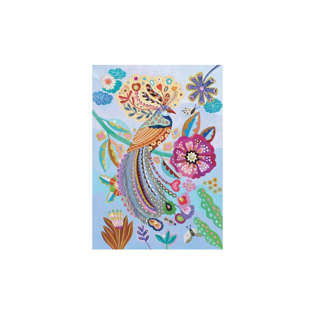 Wizzy Puzzle - L'Oiseau étincelant - 50 Pièces