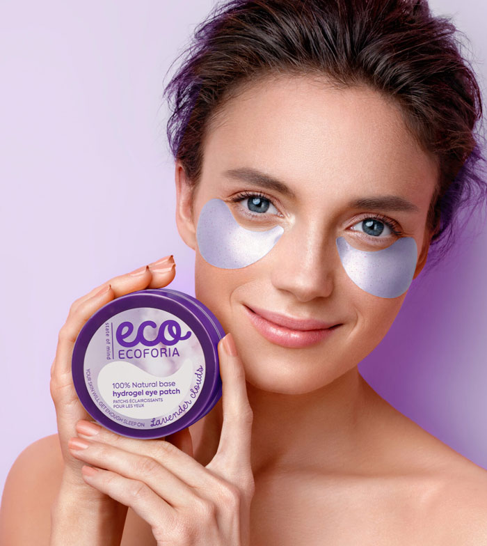 Ecoforia - *Lavender Clouds* - Adesivos de hidrogel iluminadores